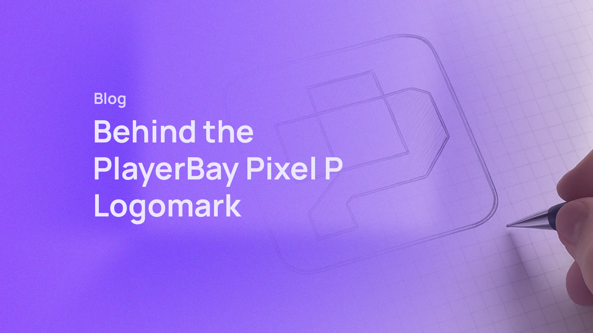 Behind the PlayerBay Pixel P Logomark